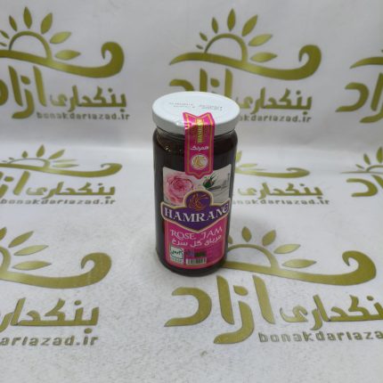 مربا گل سرخ همرنگ 800 گرمی