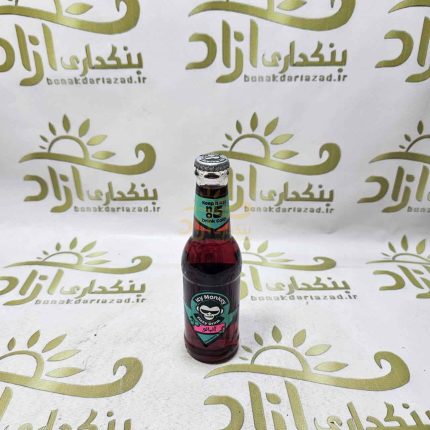 نوشابه گازدار آیسی مانکی با طعم آلبالو