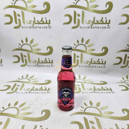 نوشابه گازدار آیسی مانکی با طعم هندوانه 250 میلی لیتری