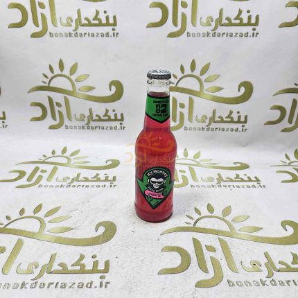 نوشابه گازدار آیسی مانکی با طعم کاکتوس 250 میلی لیتری