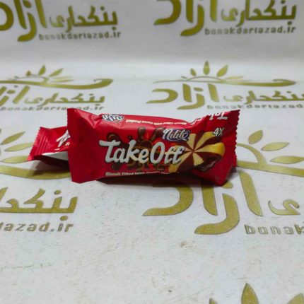 بیسکویت چتری تیک‌ آف ۴ تایی نیلی‌ تو