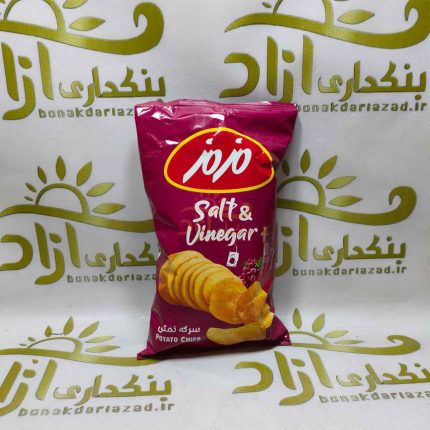 چیپس سرکه نمکی مزمز 60 گرمی