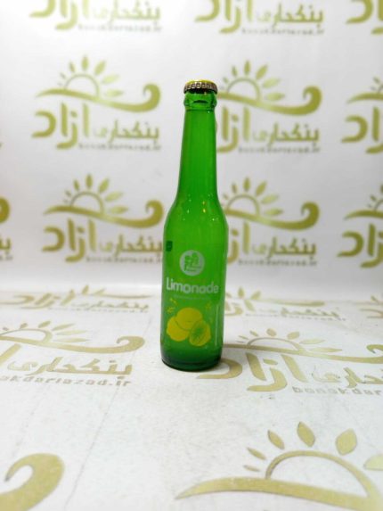 نوشابه لیموناد گازدار شیشه ای زمزم 280 میلی لیتر